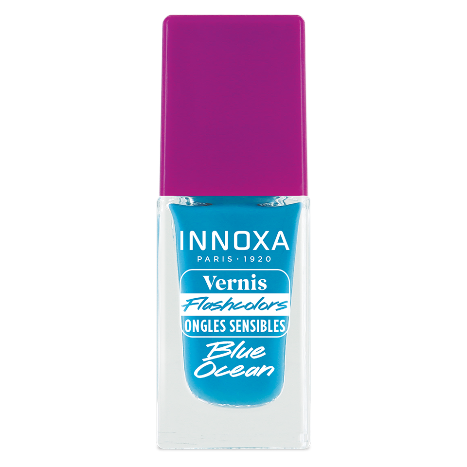 Vernis Fluorescent ongles sensibles Blue Ocean 8ml