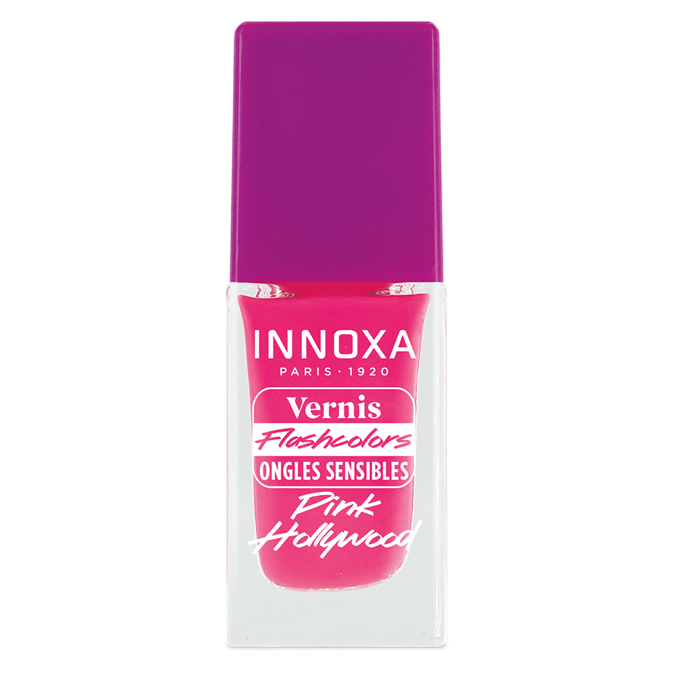 Vernis Fluorescent ongles sensibles Pink Hollywood 8ml