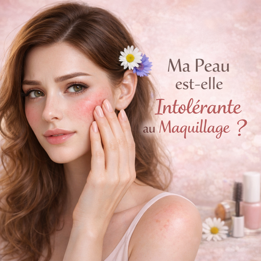 Ma peau est-elle intolérante au maquillage ?