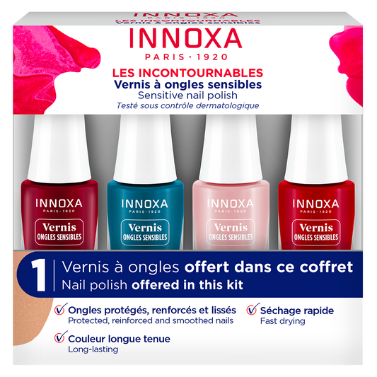 Coffret 4 Vernis Les incontournables