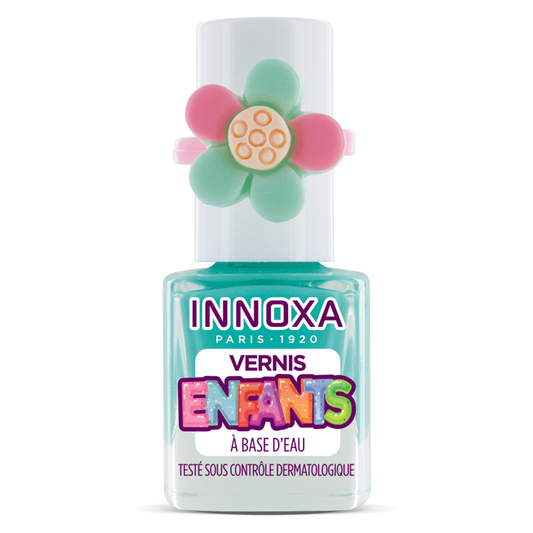 Vernis à Ongles pour Enfants à Base d'Eau Fleur Vert 5ml